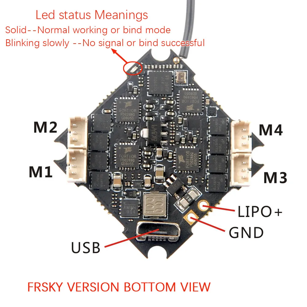 Crazybee F4 PRO V3.0 управление полетом Blheli_S 10A 2-4S бесщеточный ESC для Flysky Frsky приемник для Cinecan 4K камера Дрон