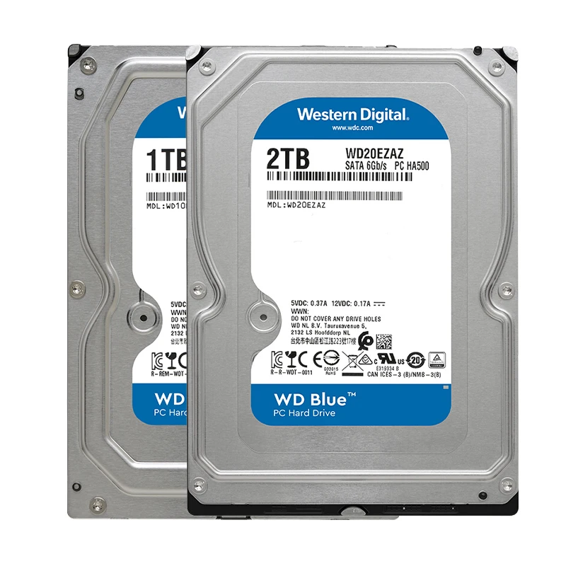 Western Digital 1TB 2TB WD Blue PC Internal Hard Drive Disk 3.5