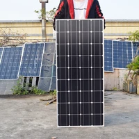 solar panel 300w 12v 150w glass temper monocrystalline cells solar battery charger car boat rv caravan camper home system 1000w
