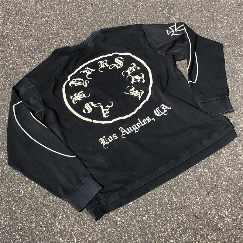 Футболка ASKYURSELF с длинным рукавом для мужчин и женщин модная спортивная футболка