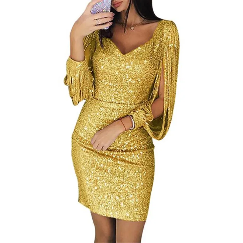 Облегающее платье в стиле хип-хоп женское сексуальное для ночного клуба с