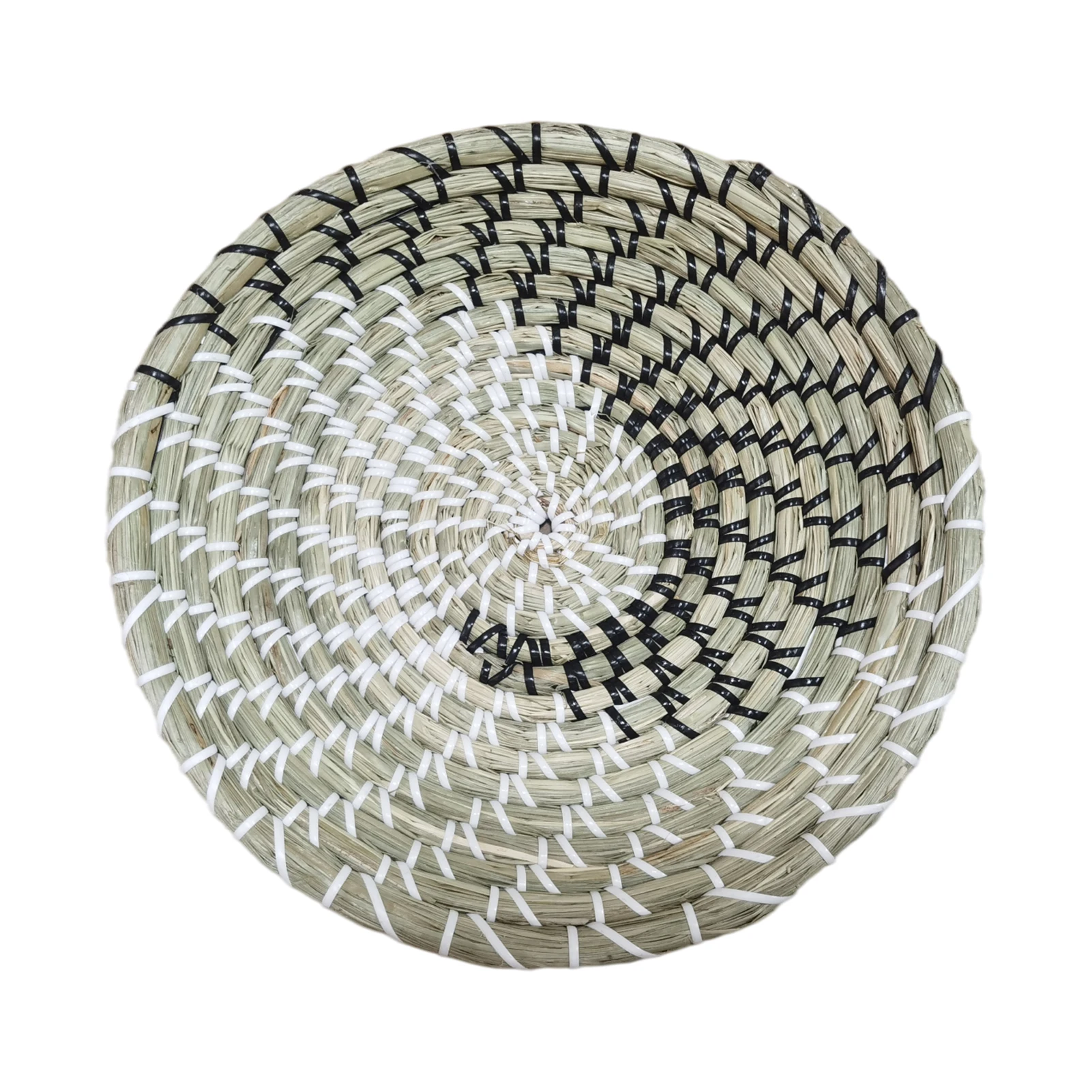 Новая круглая тканая корзина для настенного искусства подвесное украшение