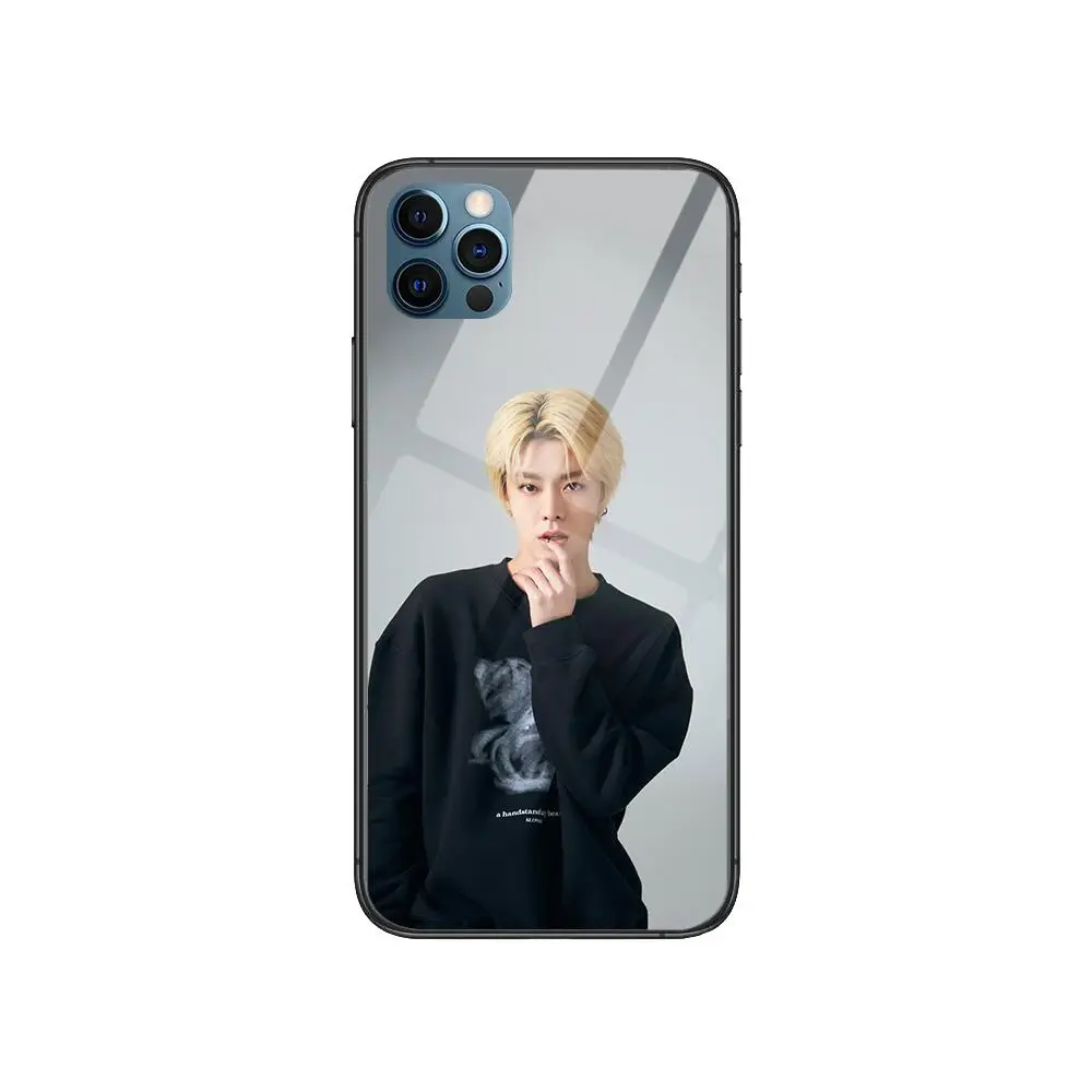 

Exo Park Chanyeol case Anime Style Phone Case cover For iphone 12 pro max 11 8 7 6 s XR PLUS X XS SE 2020 mini black cell she