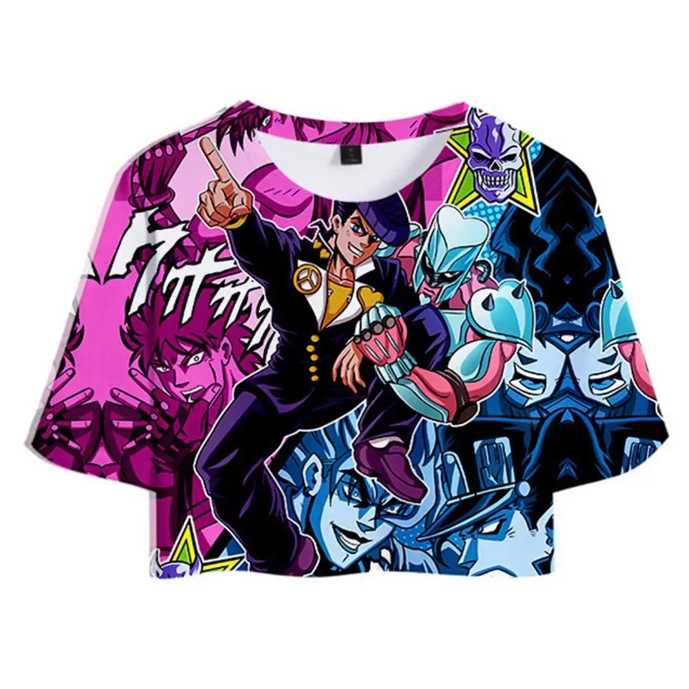 Костюм для косплея аниме невероятные приключения Джоджо рубашка взрослых +