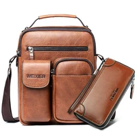 2020 men shoulder bag for 10 5 ipad pu leather handbag for man large capacity male crossbody bags business man messenger bag
