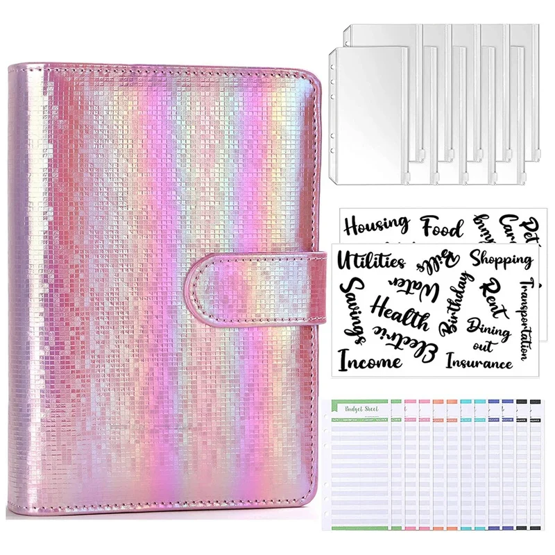

Cash Envelopes for Budgeting Budget Binder Budget Binder with Zipper Envelopes Third Generation Money Saving Binder