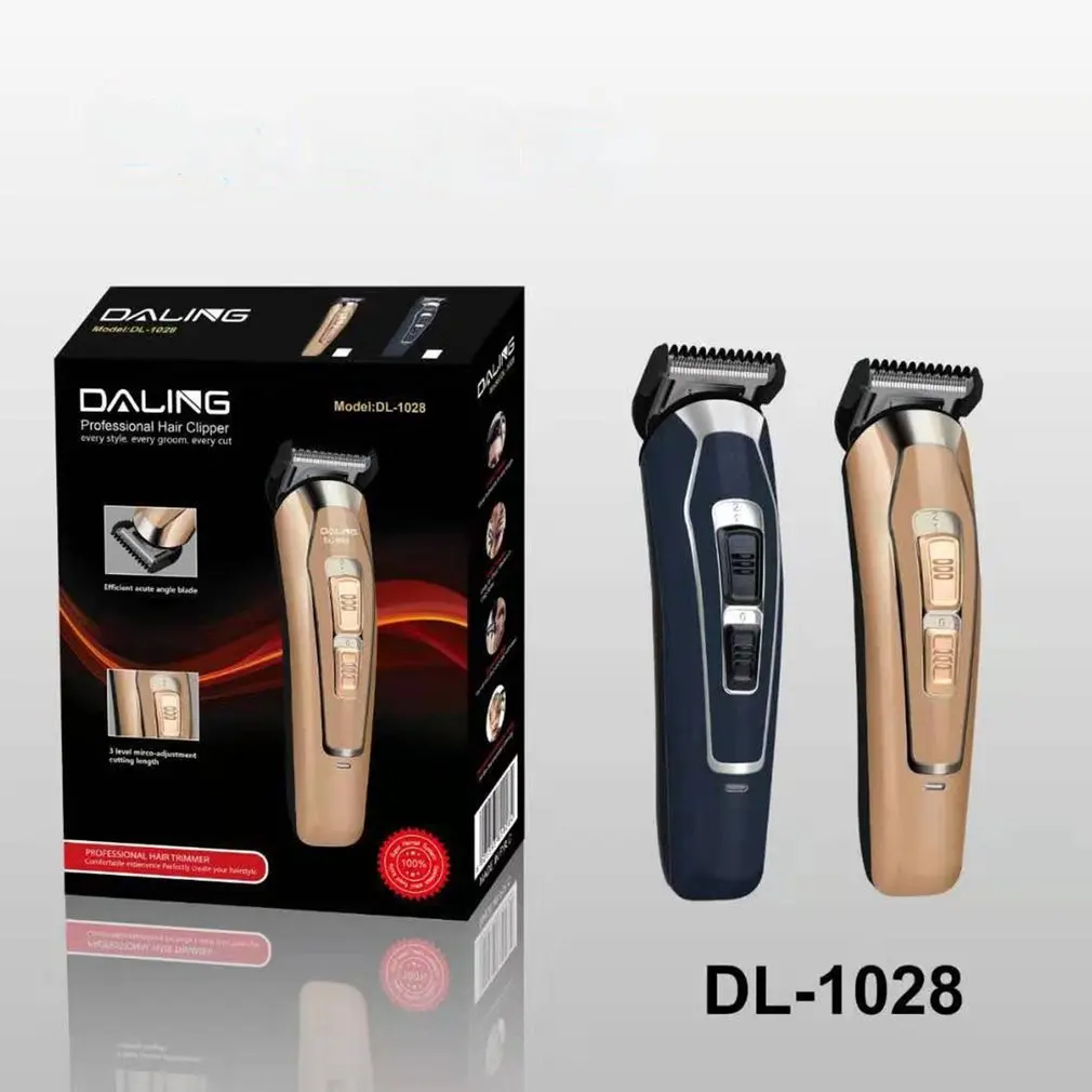 

Electric Hair Clipper Rechargeable Low Noise Hair Trimmer Hair Cutting Machine Beard Shaver Trimer For Men Barber