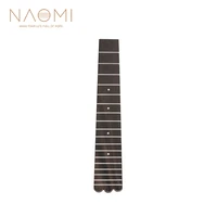 naomi 23 inch concert rosewood ukulele fretboard 18 frets w white dots inlay ukulele accessories replacement