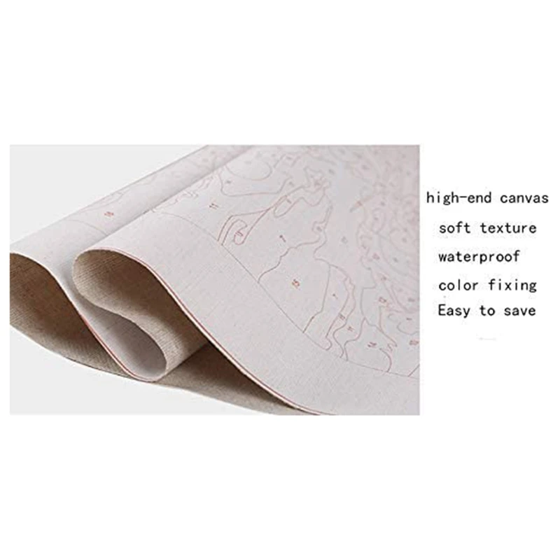 Набор для рисования по номерам взрослых 16 х20 дюймов набор акриловыми красками