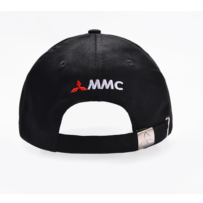 

Wholesale New Fashion 3D Mitsubishi Hat Cap Car logo MOTO GP Racing F1 Baseball Cap Hat Adjustable Casual Trucket Hat