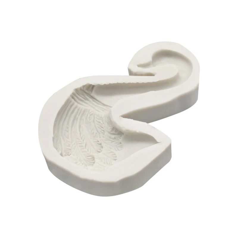 Силиконовая 3D форма в виде фламинго для торта свечи мыла желе глина свадебное