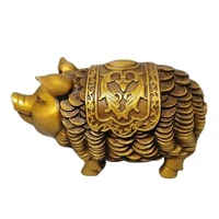 antique brass money pig decoration home decoration creative decoration