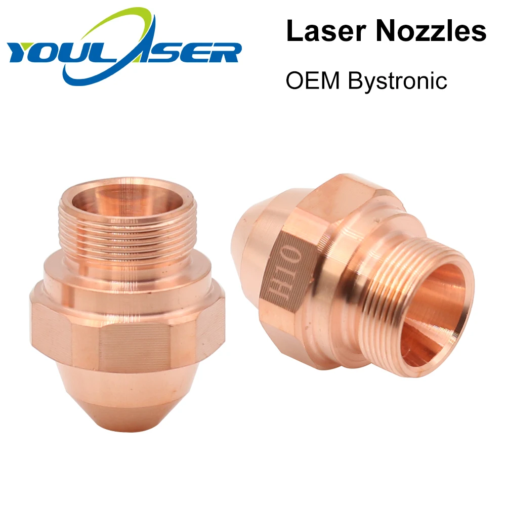 OEM Bystronic серии H лазерные сопла диаметром 13 мм однослойный M10 Калибр 0 8 3 для