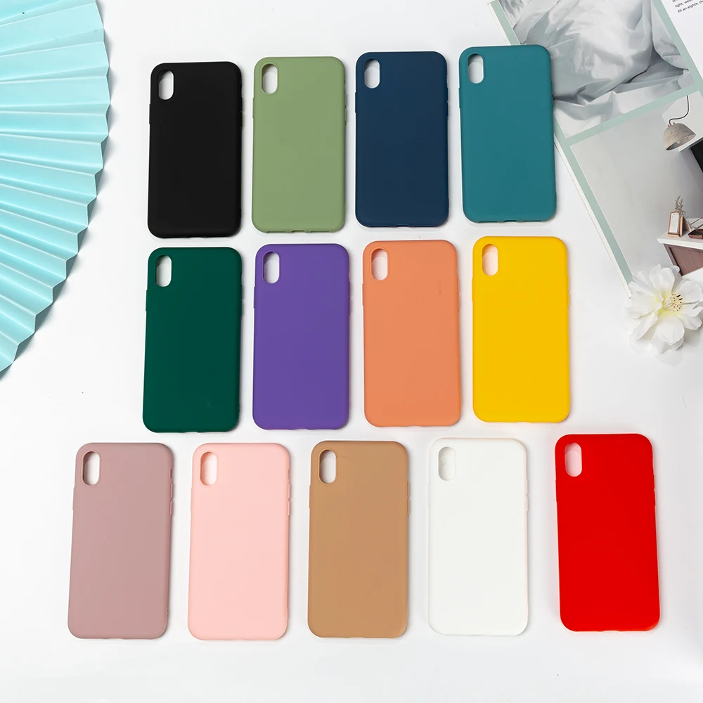 A187 A190 мятный Гибридный простой Матовый Бампер для телефона IPhone 11 Pro Max Мягкий ТПУ