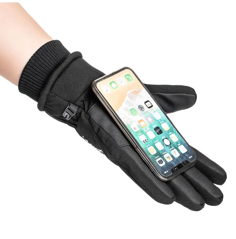 

Waterproof Winter Warm Gloves Women Men Ski Gloves Snowboard Gloves Motorcycle Riding Cycling Touch Screen Snow Windproof Gloves
