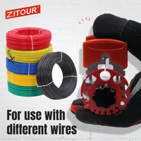 zitour%c2%ae quick stripper electric wire network cable wire cutter universal copper electrical cables wire stripper tool stripping