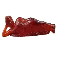 antique crafts antique amber ornaments miscellaneous home furnishing high imitation succinum sleeping buddha