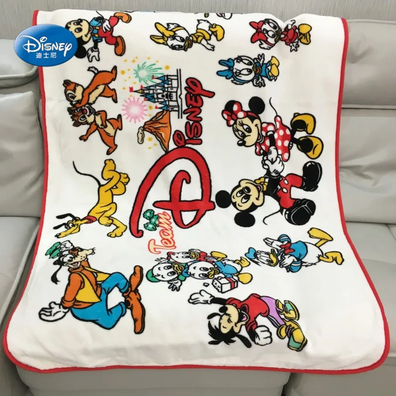 Mickey N2 Мягкие фланелевые одеяла Диснея Моана Пуа сине-бирюзового цвета, Гавайские стежки для девочек и мальчиков, детский подарок, 100x140 см, спальня на кровать, диван - Цвет: Mickey N2
