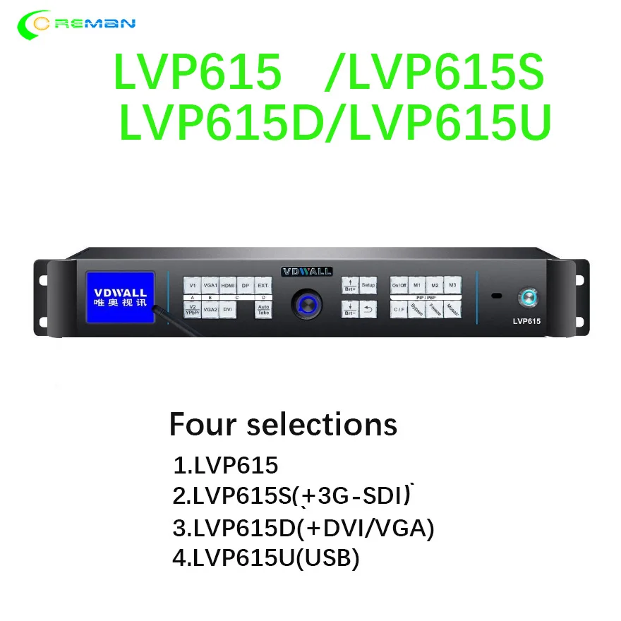 Хит продаж VDWall LVP615/LVP615S/LVP615D/LVP615U видеопроцессор WIFI USB 2K 4K процессор A6000 LVP609 LVP919 LVP909