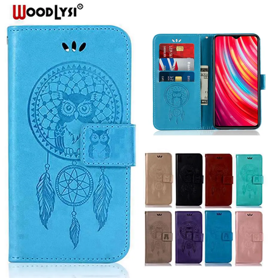 Флип-чехол для Xiaomi Redmi Note 8 Pro чехол-бумажник из искусственной кожи телефона 8Pro