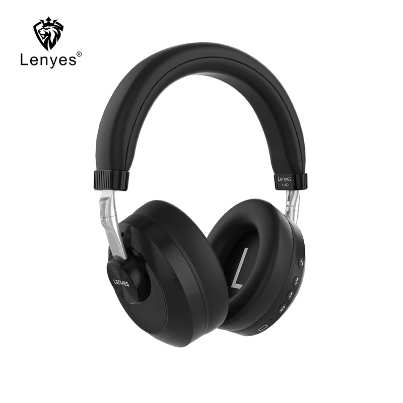 Беспроводные Bluetooth наушники Lenyes шумоподавляющие Игровые с пеной памяти