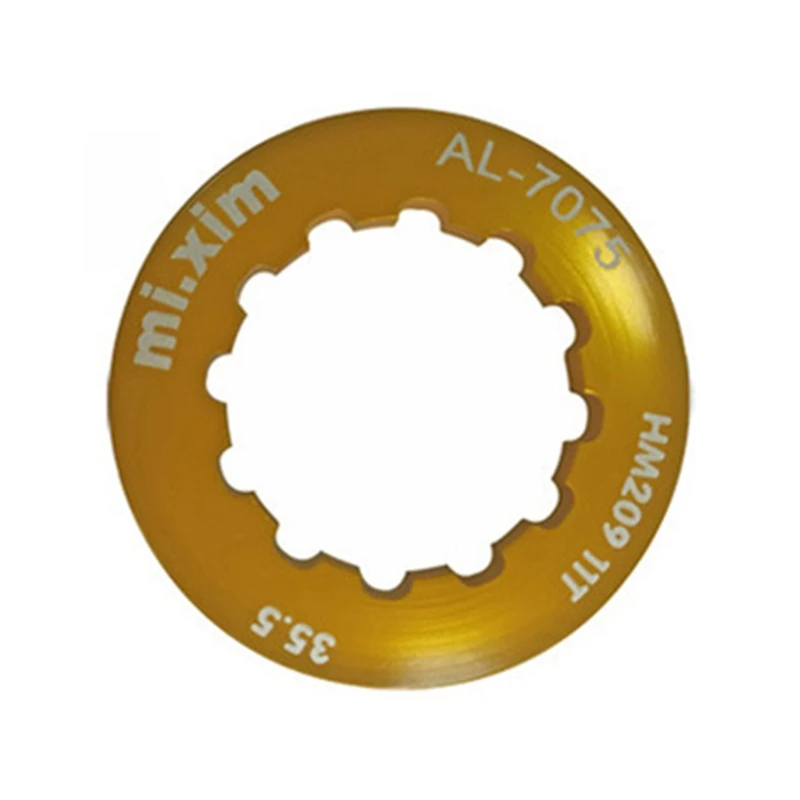 Алюминиевый сплав MTB зубчатый замок Кольцо велосипедный 11T кассета крышка