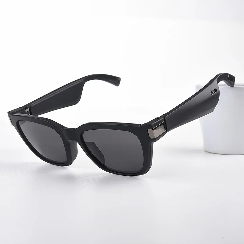구매 오디오 무선 블루투스 선글라스 이어폰, 야외 스포츠 착용을 위한 편광 렌즈 포함