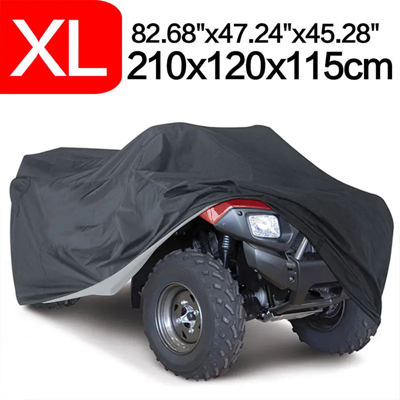 

Universal Waterproof Black Durable Motorcycle Cover XL/190T Cover Window Dust Sun Anti-Scratch Car-Covers