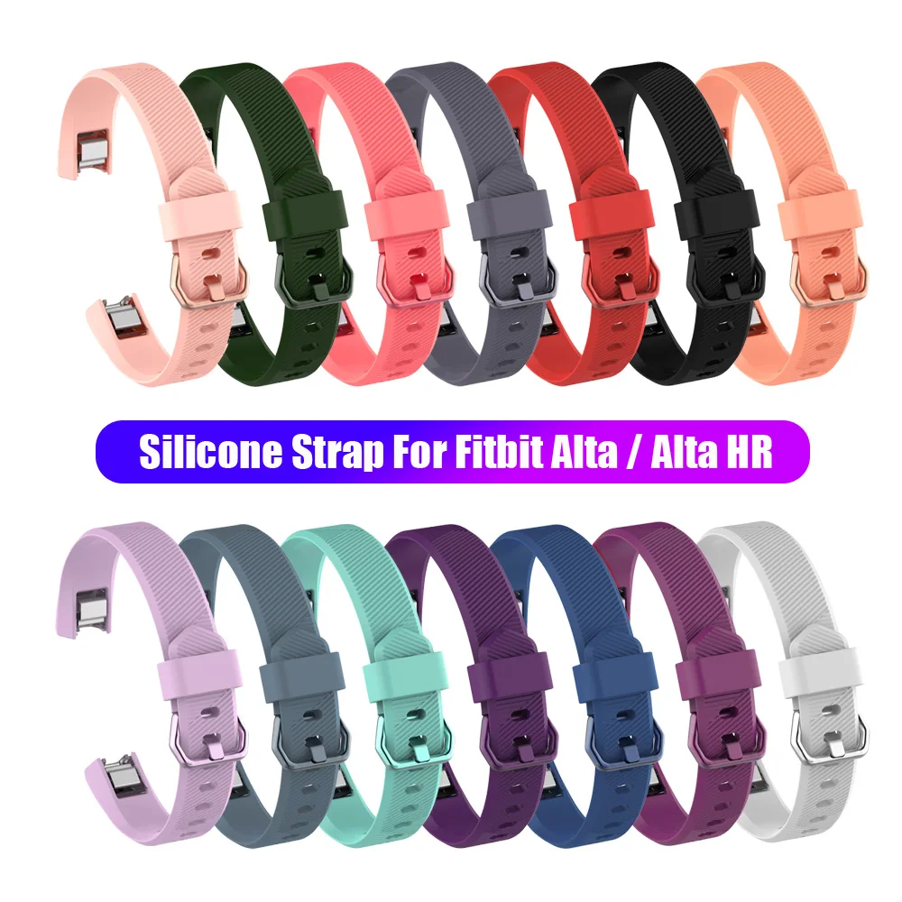 

Silicone Watch Replacement Band Strap for Fitbit Alta / Alta HR Band Wristband Strap Bracelet Accessories