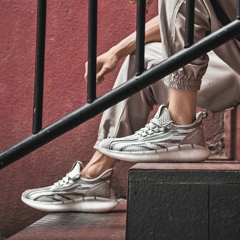 

Sneakers Comfort Summer Breathable Mesh Shoes Men Zapatillas De Deporte Para Hombre Men's Trainers For Sneakers