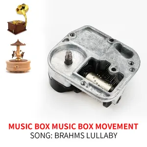 Diy музыкальная шкатулка с рукояткой двигатель мини музыка заводная детская игрушка стандартная заводная Музыкальная шкатулка колокольчик заводная Музыкальная Колыбельная музыкальная игрушка