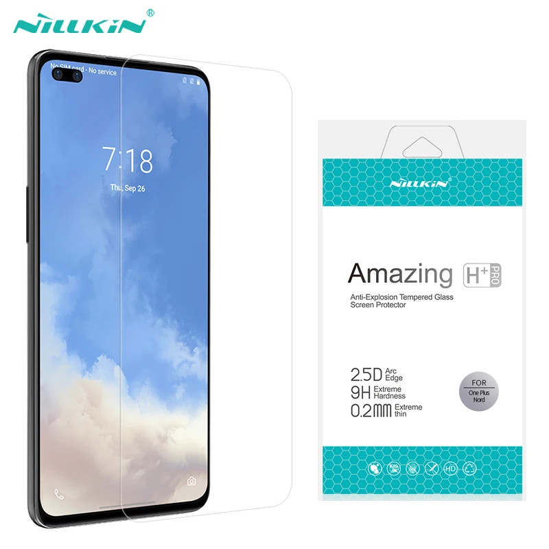 Для OnePlus Nord закаленное Стекло Защитное стекло Nillkin H + PRO 2.5D противовзрывная