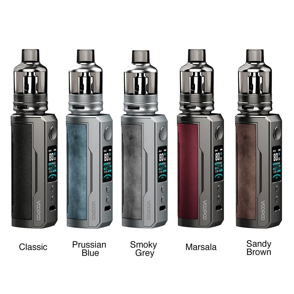 Оригинальный комплект VOOPOO DRAG X Plus максимальная мощность 100 Вт питание от одной
