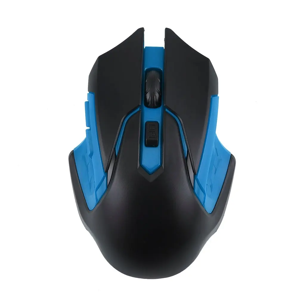 Бесшумная Беспроводная оптическая мышь кнопка отключения звука игровая для