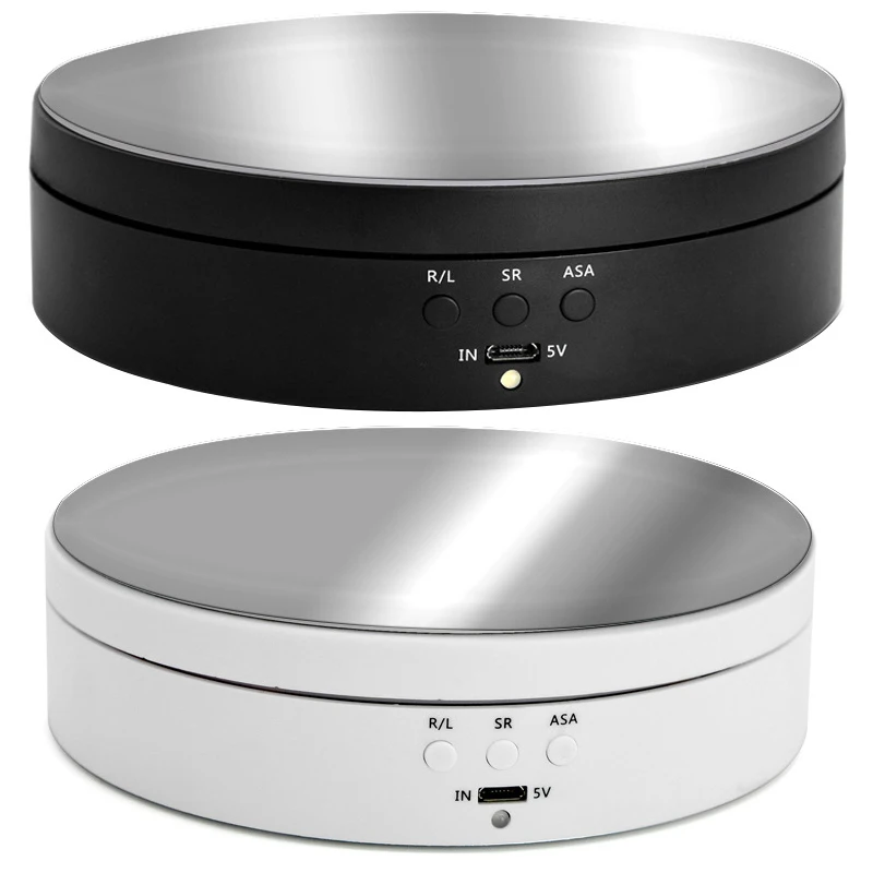 

2021 Adjustable Rotating Display Stand 360 Degree Electric Rotating Product Display Turntable For Model Jewelry Watch Display