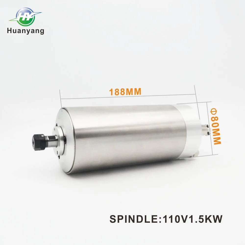 Huanyang CNC роутер 110 кВт в с водяным охлаждением шпиндель VFD инвертор комплект 80 мм