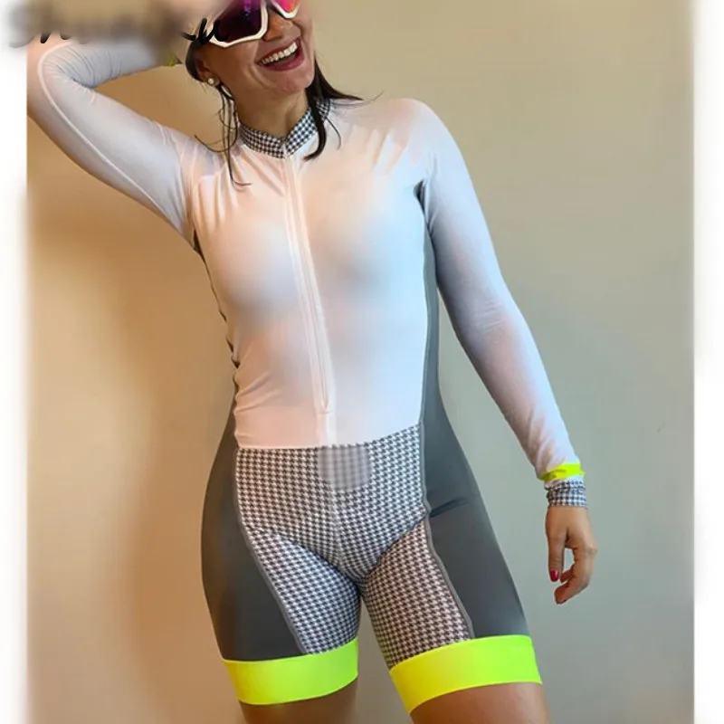 

Summer short sleeve Jumpsuit cycling road bike mountain bike Triathlon outdoor sports women's Jumpsuit breathable and quick dry