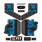 2018-Fox Float 32 PERFORMANCE Elite наклейки на вилке для горного велосипеда Fox32, вилка, наклейка для велосипеда наклейки на вилке