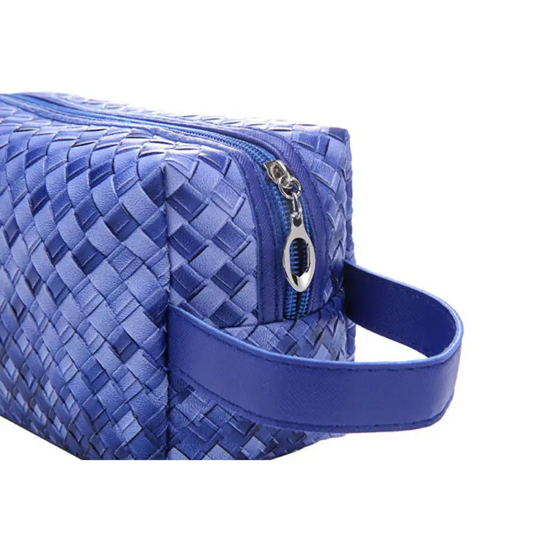 2019 Новая женская портативная косметичка однотонные сумки на молнии дорожная