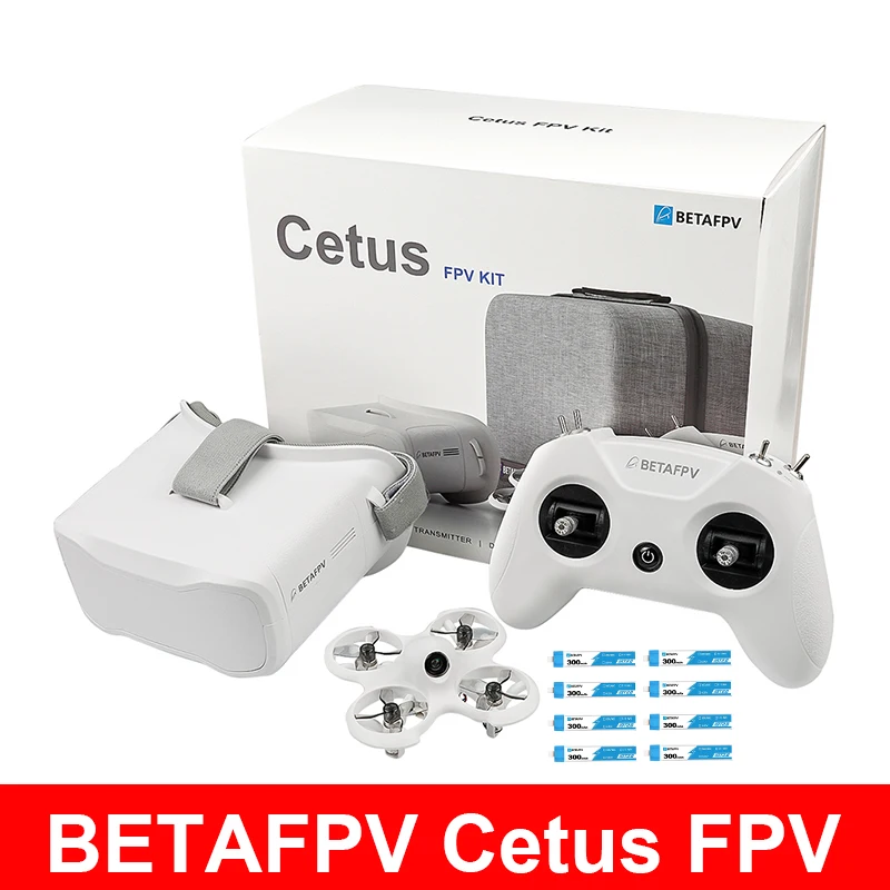 

BETAFPV Cetus FPV Kit VR02 FPV Goggles LiteRadio2 SE 2.4G Transmitter for Frsky D8 Protocol Racing Quadcopter RC Drone