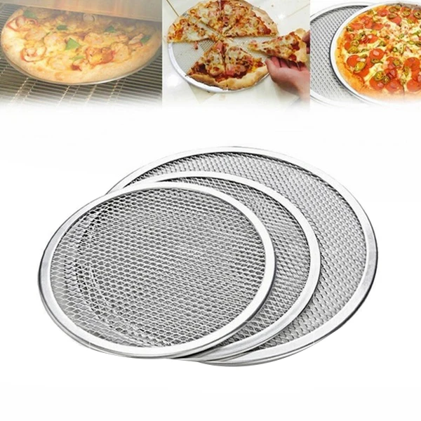 3 шт. в упаковке камни для пиццы круглая плоская сетка Sn сетчатый поднос