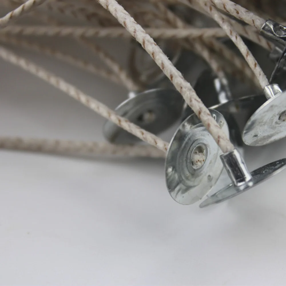 Набор для изготовления свечей 100 шт. предварительно Вощеные фитили с вкладками из