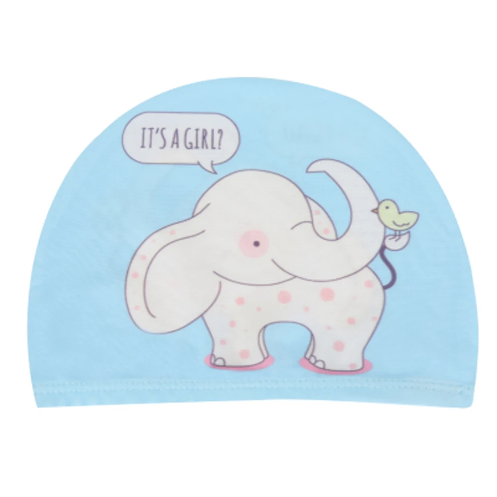 Children Elastic Cartoon Printed Swimming Caps Sports Pool Cute Bathing Swim Hat for Kids Boys Babys | Спорт и развлечения