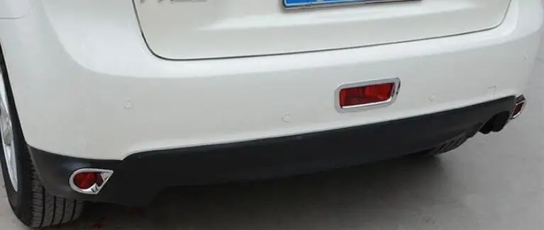 Хромированные задние стоп сигналы противотуманные фары Накладка для MITSUBISHI ASX SPORT
