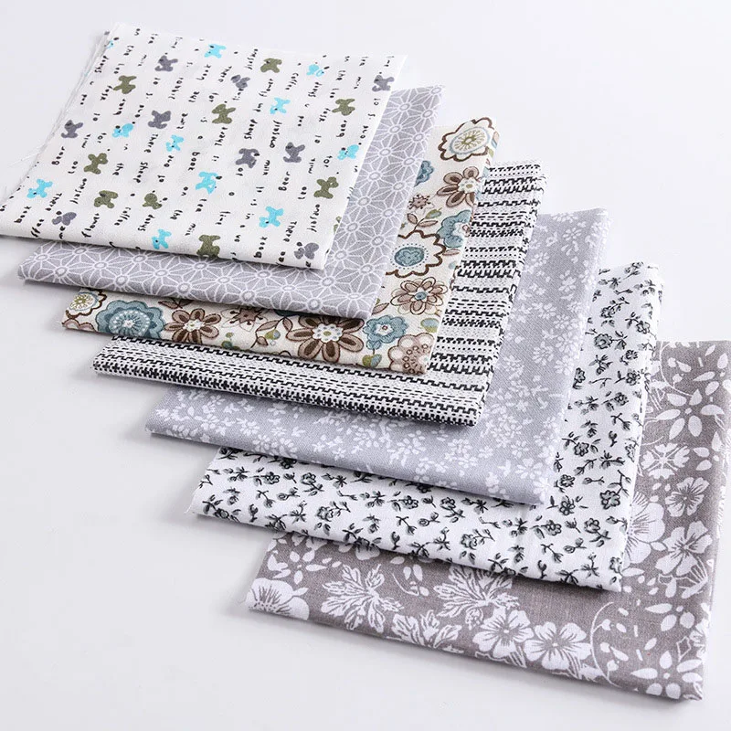 1 комплект хлопчатобумажной ткани набойки Вышивание стеганые для пэчворка