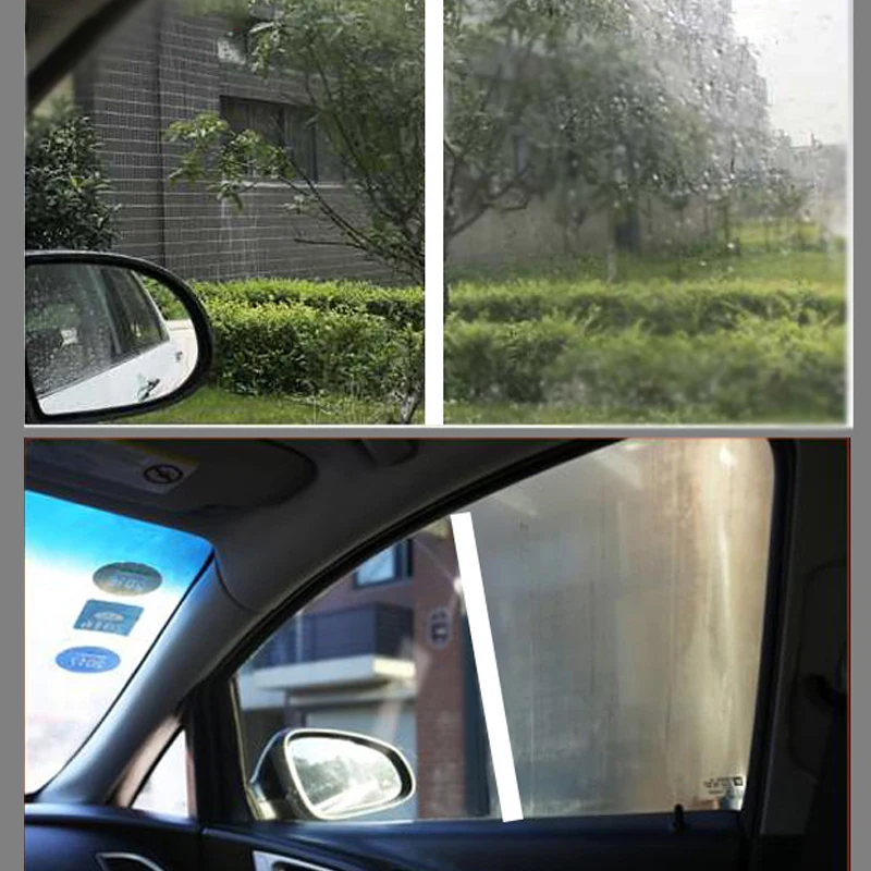 

Hot Car Glass Marks Coating Agent Automotive Rainproof Oil Film Remover Portable 50ml J99