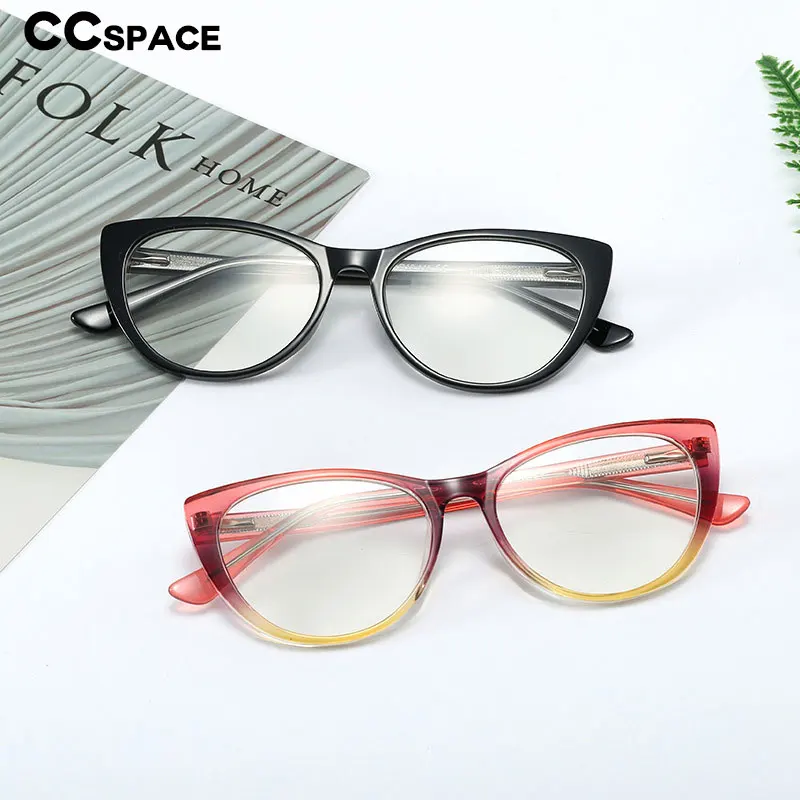 48248 пластиковые титановые оправы для очков кошачий глаз ретро мужские женские