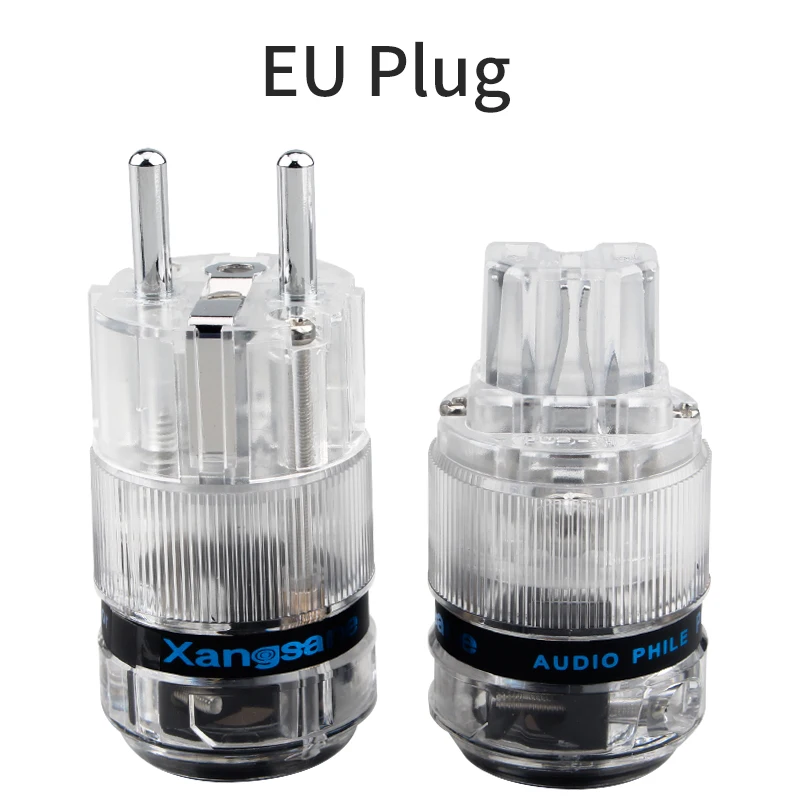 Набор из Красной меди с родиевым покрытием для ЕС/США платиновая прозрачная