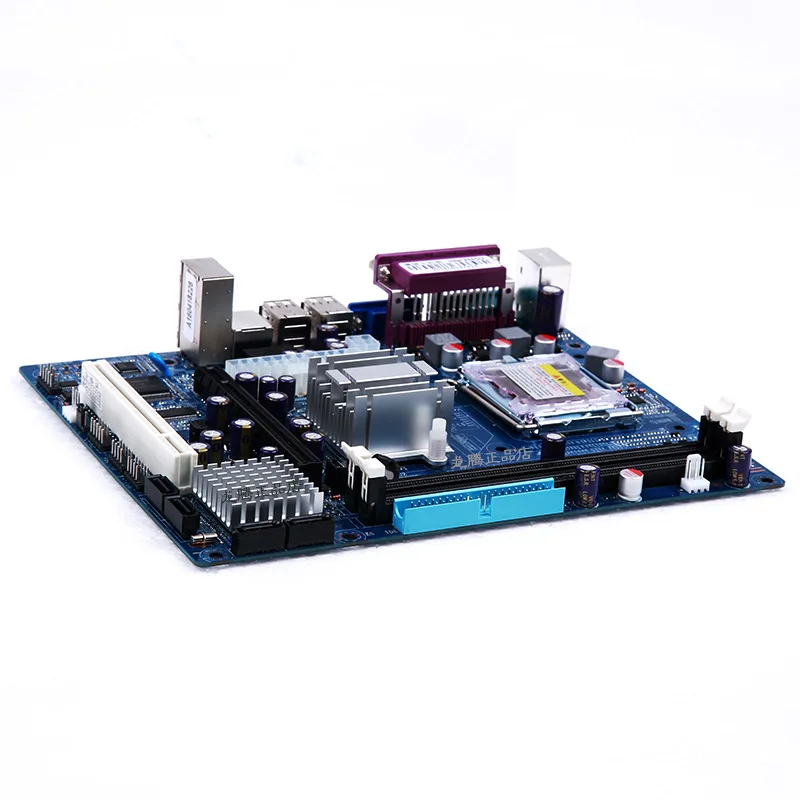Материнская плата Intel 945GV ATX LGA 775 PCI-E 4 шт. SATA II VGA + LPT COM поддержка одноканальной или