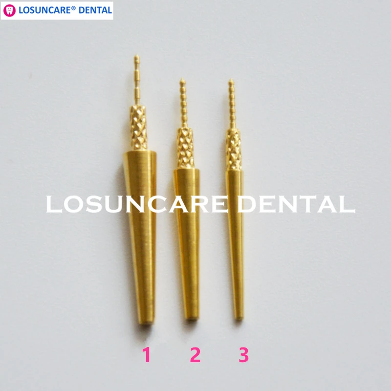 1 мешок зубные лабораторные штифты латунные с палкой для использования в